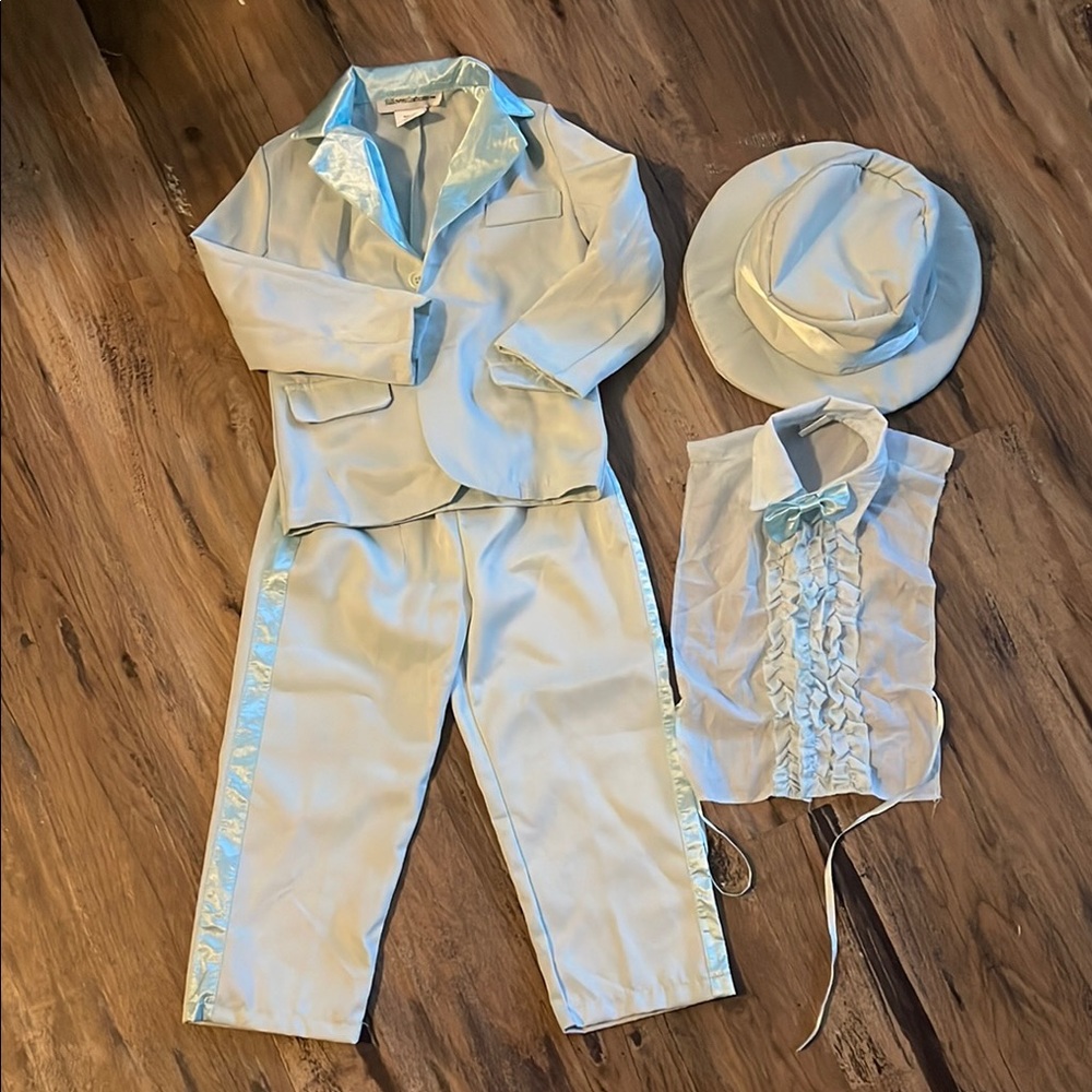 Kids 4T Dumb & Dumber costume BLUE tuxedo